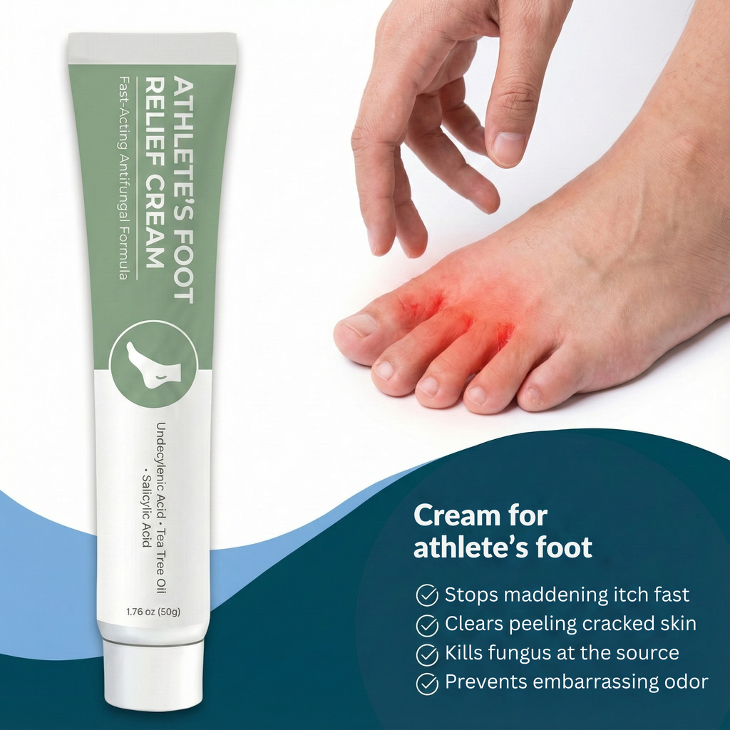 3x Athlete's Foot Relief Cream